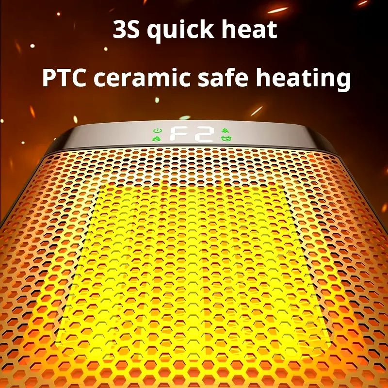 Powerful Electric Space Heater for Fast Warmth