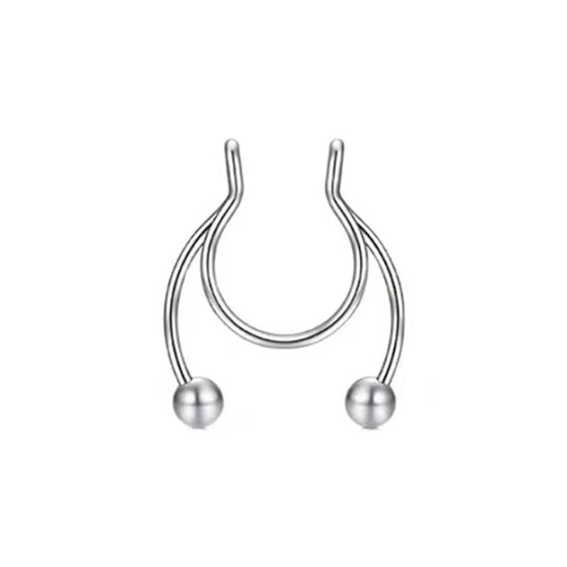 Powerful Steel Hinged Nose Stud