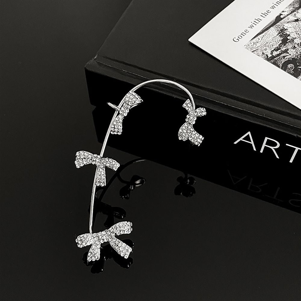 Elegant Bow Drop Earrings