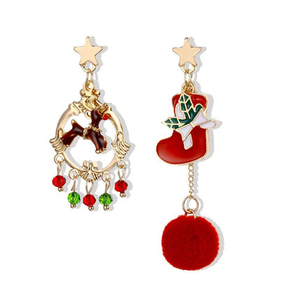 Fun Christmas Tree Earrings
