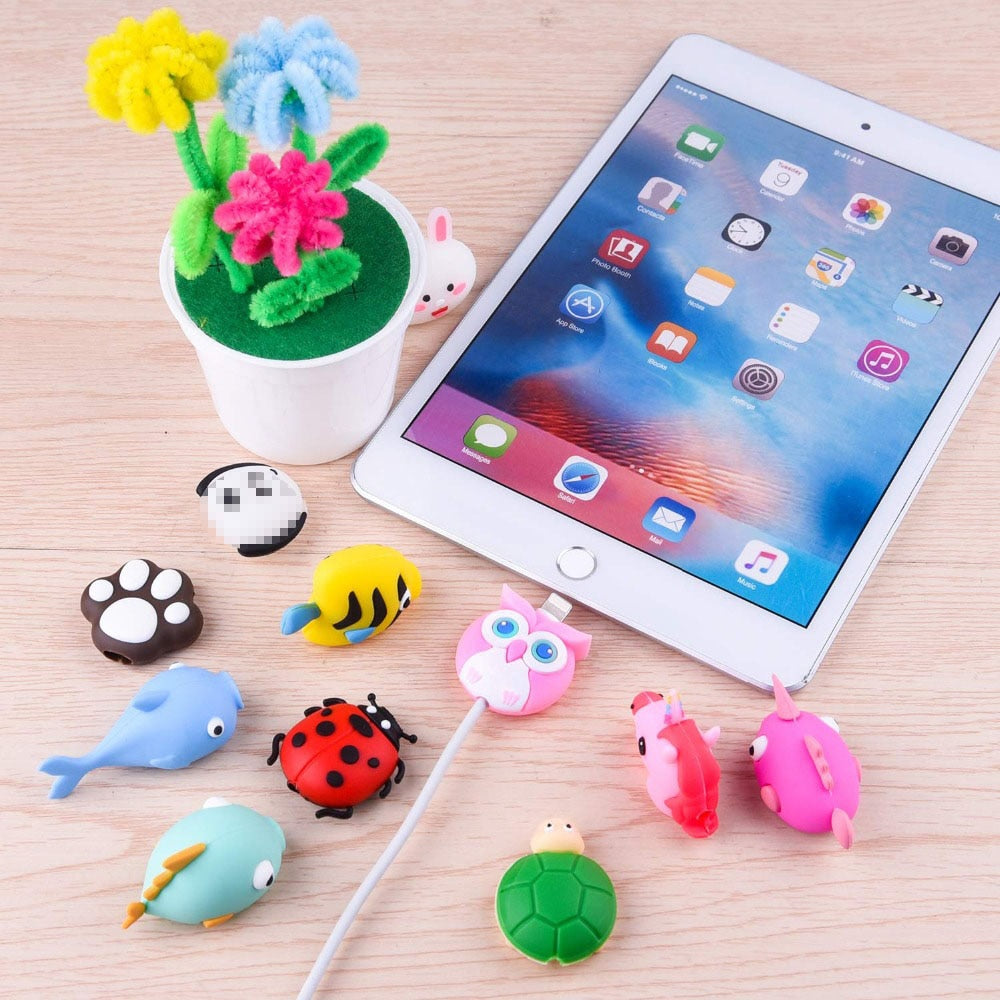 Vibrant Phone Charging Cable Cover