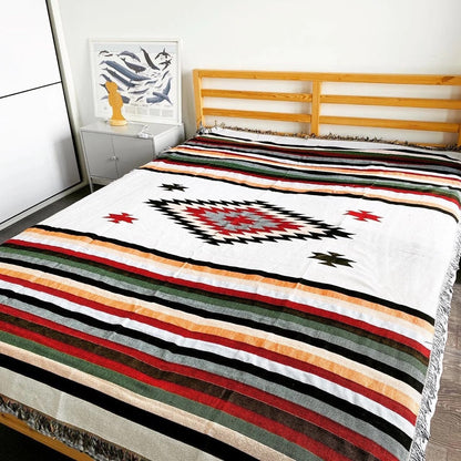 Soft Plush Autumn Throw Blanket
