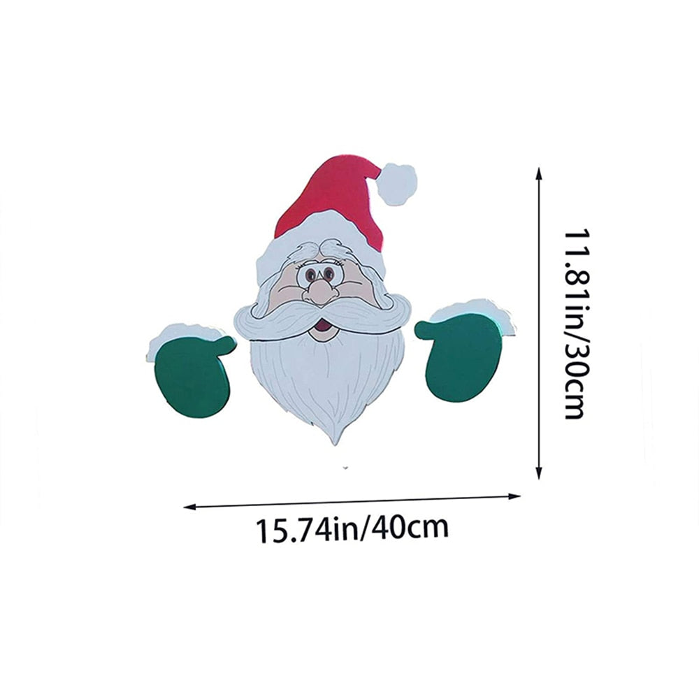Fun Large Santa Christmas Yard Decor