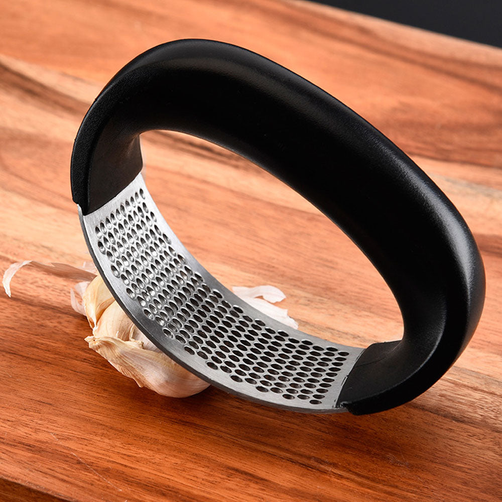 Premium Stainless Steel Garlic Crusher