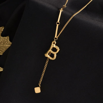 Custom Initial Pendant Necklace
