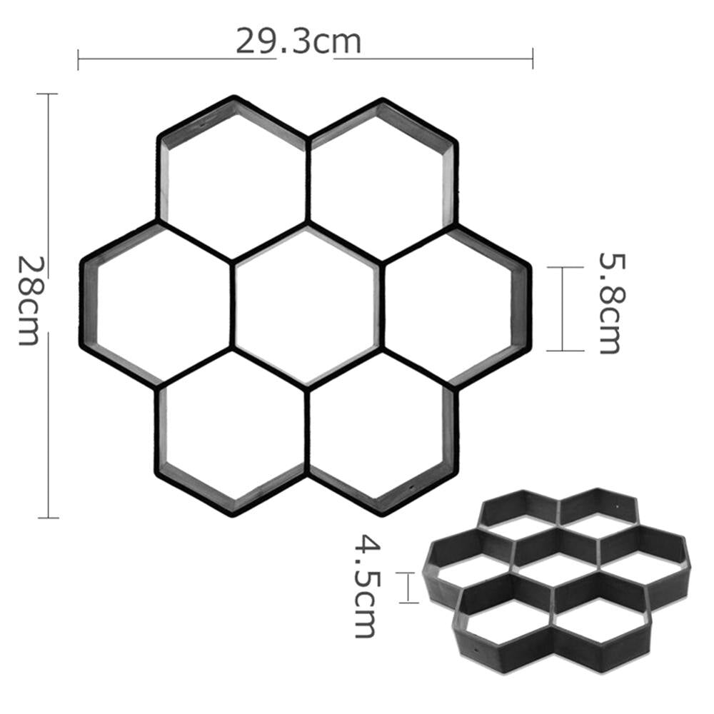 Decorative DIY Concrete Path Mold
