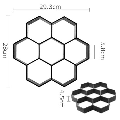 Decorative DIY Concrete Path Mold