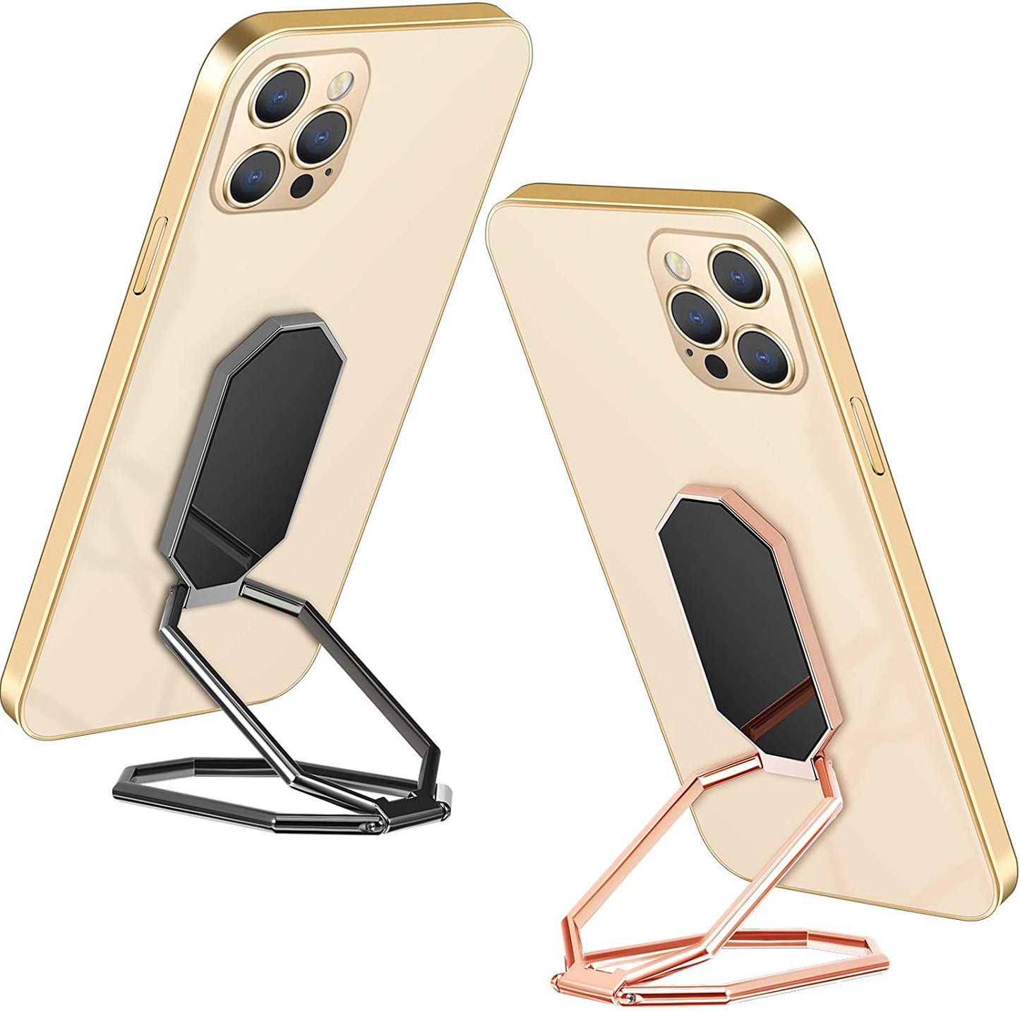 Premium Metal Phone Stand with 8-Sided Base