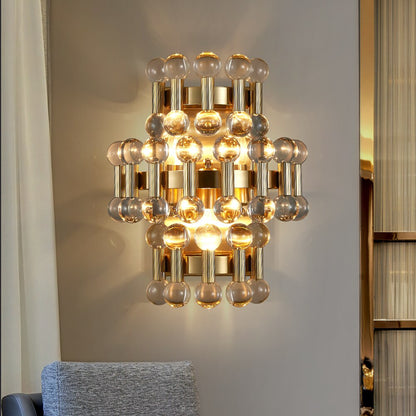 Beautiful Sparkling Crystal Wall Lamp