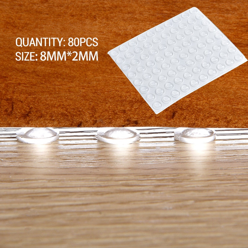 Clear Protective Kitchen Cabinet Pads - Luxicro