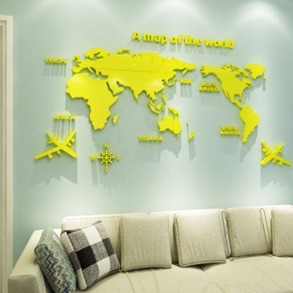 Big World Wall Map Sticker