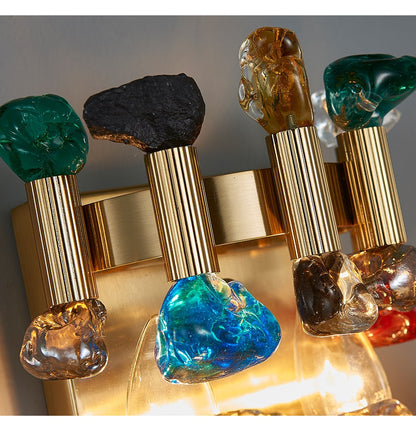 Beautiful Sparkling Crystal Wall Lamp