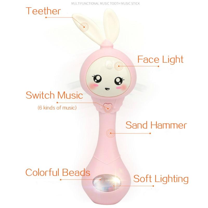 Soft Baby Teether Bunny Toy