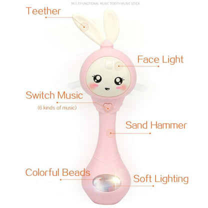 Soft Baby Teether Bunny Toy