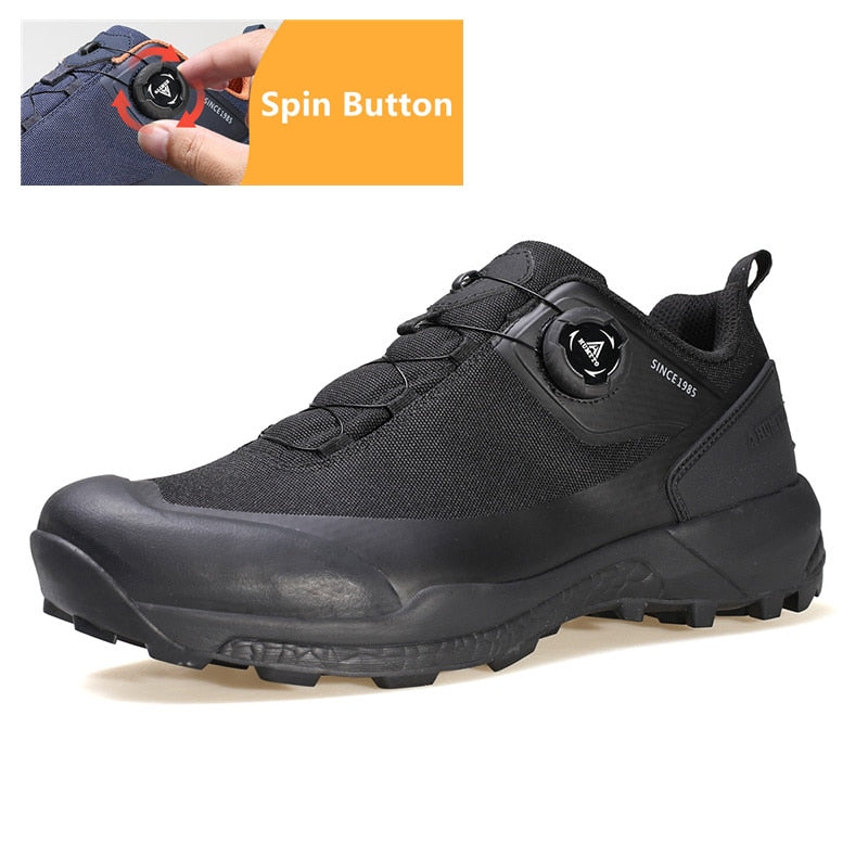 Waterproof Hiking Boots with Easy Laces