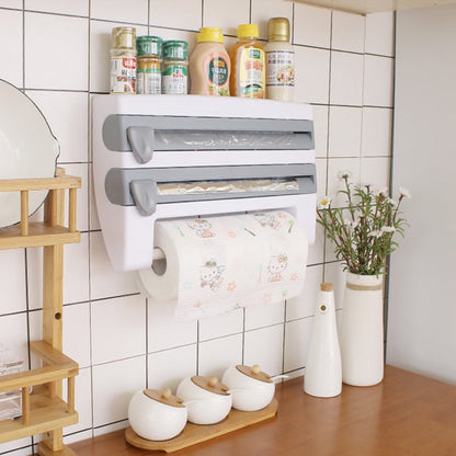 Space Saving Kitchen Paper Holder Shelf - Luxicro