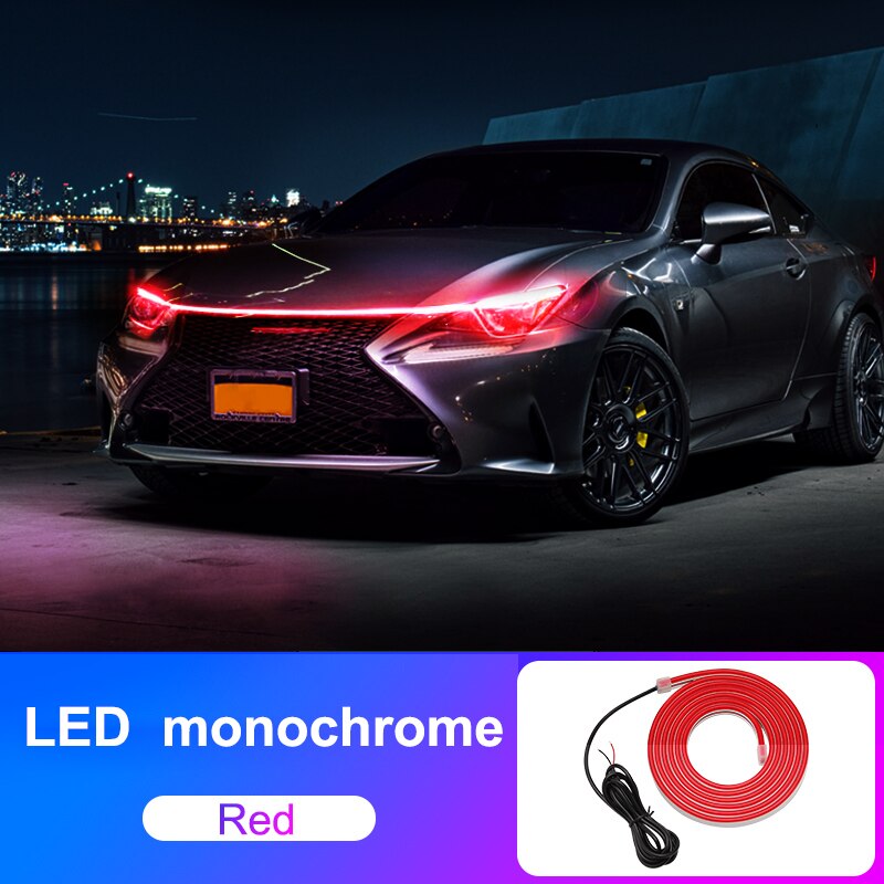 Adjustable Fit Car Hood LED Light Bar
