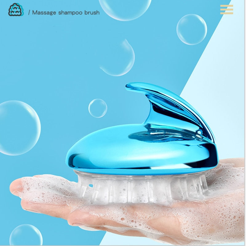 Soft Exfoliating Shower Head Massager Brush