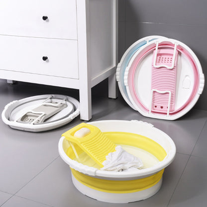 Space Saving Folding Laundry Sink Basin