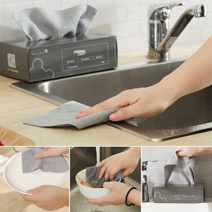 Absorbent Microfiber Cleaning Towel Cloth