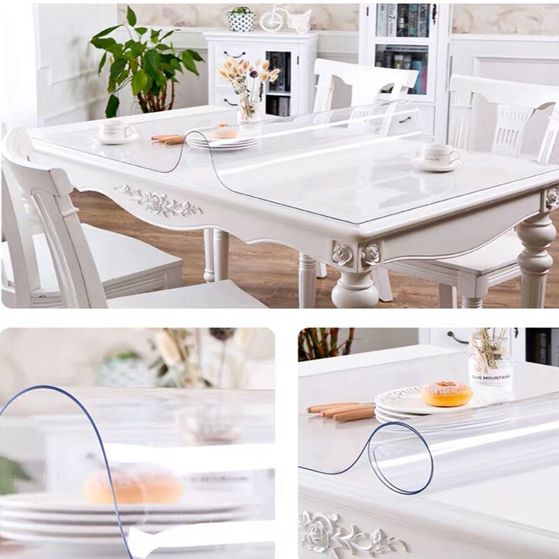 Durable Waterproof Desk Cover Clear Table Protector