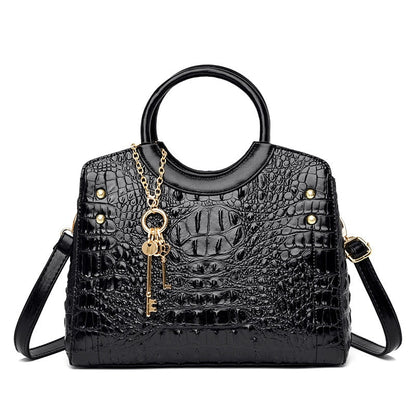 Classic Real Leather Shoulder Bag