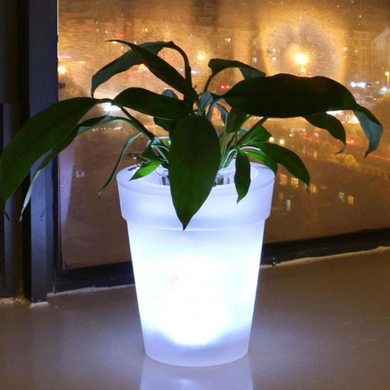 Green Garden Planter with LED Lighting - Luxicro