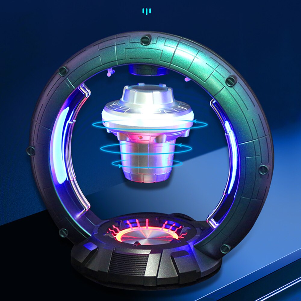 Floating LED Space Lamp Speaker System