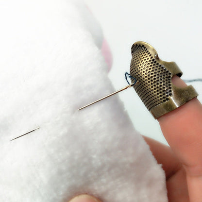 Vintage Thimble Finger Guard Protector