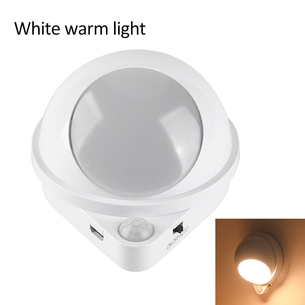 Bright 360 Degree Rotating LED Nightlight