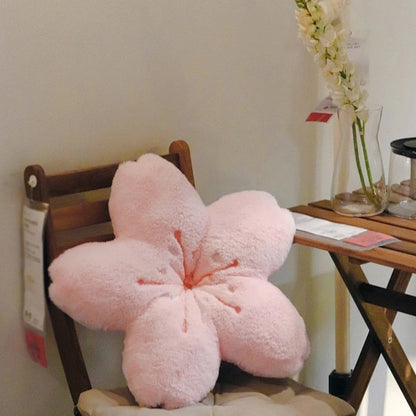 Colorful Rose Pattern Seat Cushion Pillow