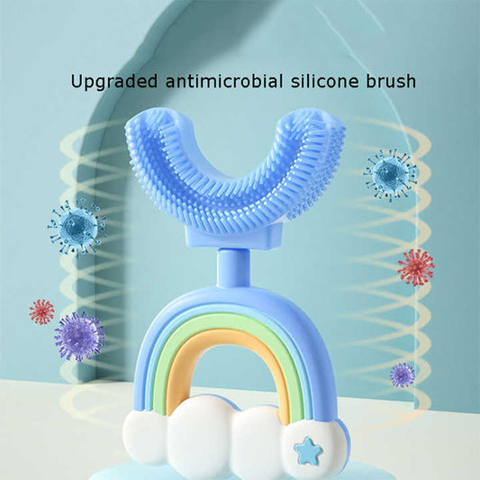 Bright Childrens Soft Toothbrush Fun Colors - Luxicro