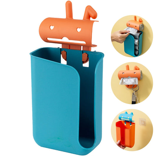 Compact Trash Bag Holder Organizer Rack - Luxicro