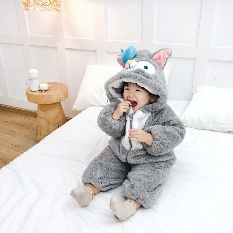 Adorable Plush Animal Full Body Costume Onesie