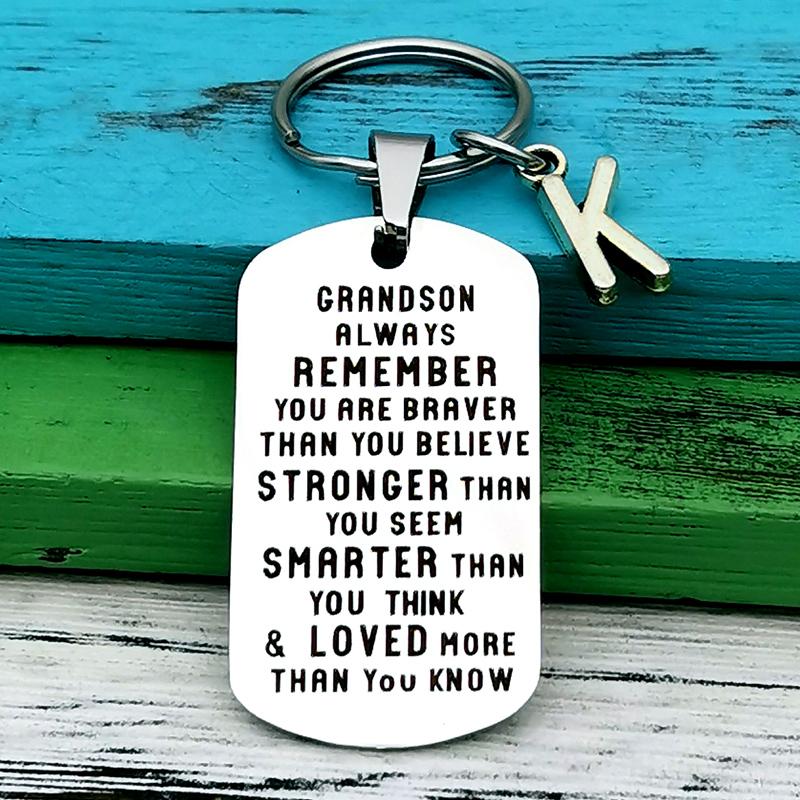 Custom Engraved Kids Name Keychain