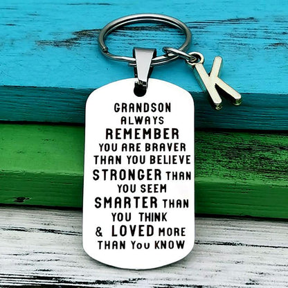 Custom Engraved Kids Name Keychain