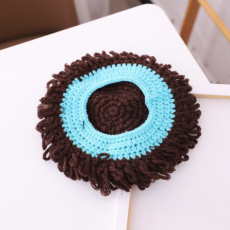 Vibrant Youthful Crazy Hair Beanie