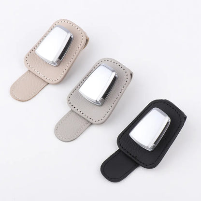 Universal Car Sunglasses Clip Holder