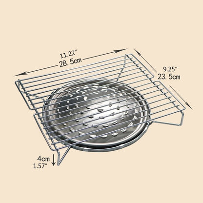 Portable Gas Camping Stove BBQ Grill