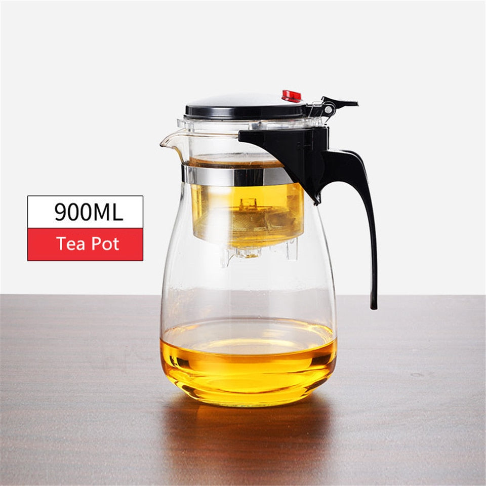 Insulated Heat Resistant Tea Infuser Mug