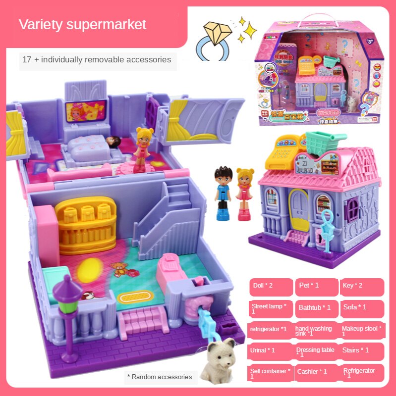 Miniature Travel Fairy Garden Playset
