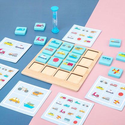 Fun Wooden Brain Teaser Puzzle Board