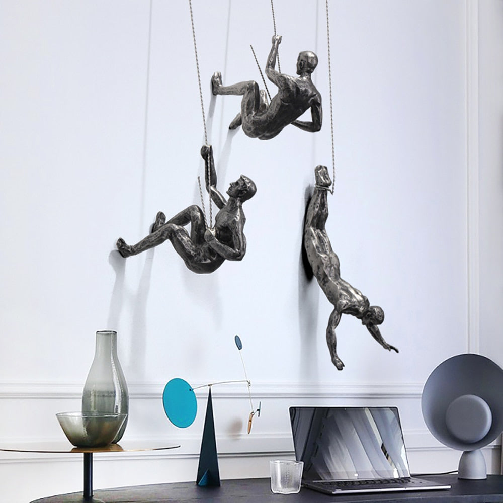 Modern Resin Wall Art Sculpture