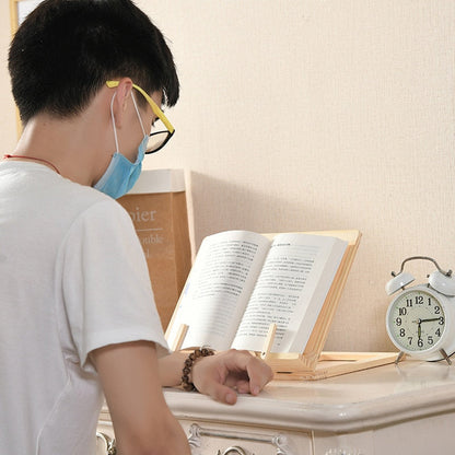 Natural Wood Tablet Stand
