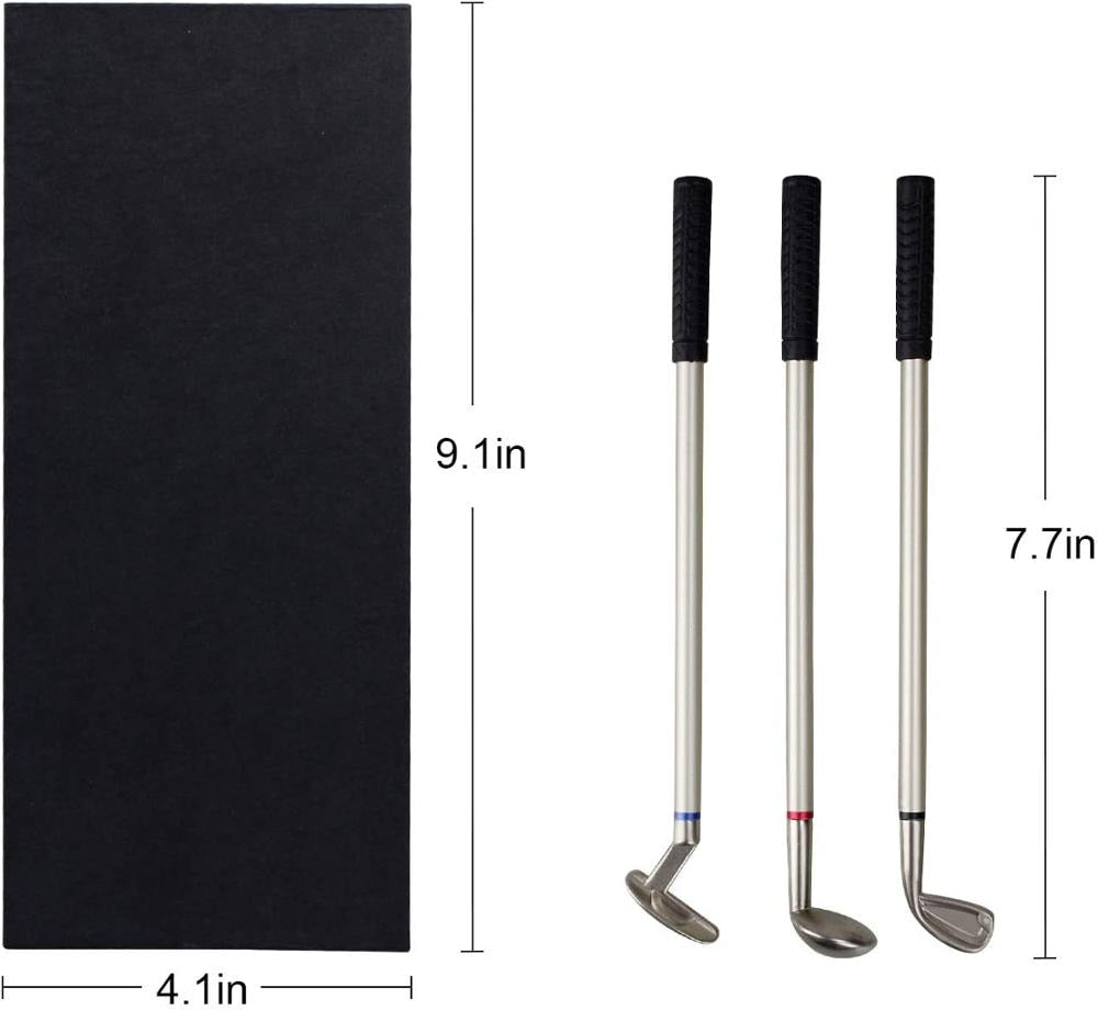 Compact Golf Ballpoint Pen Gift Set