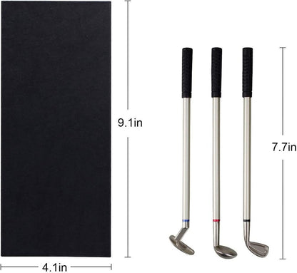 Compact Golf Ballpoint Pen Gift Set