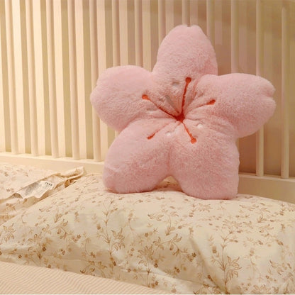 Colorful Rose Pattern Seat Cushion Pillow - Luxicro