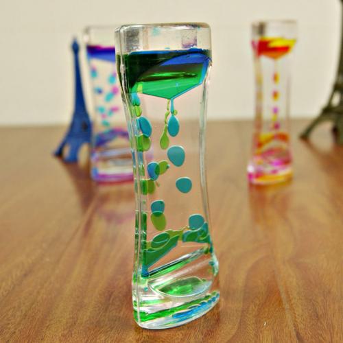 Vibrant Decorative Hourglass Oil Timer - Luxicro
