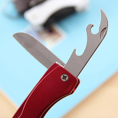 Compact Multi Tool Camping Keychain Set
