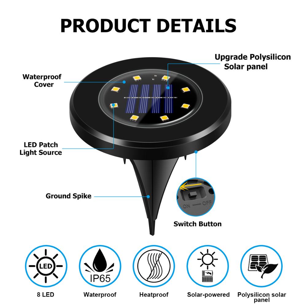 Weatherproof Solar Garden Lanterns Black Kit